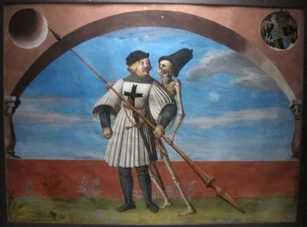 Kopie van de verloren dodendans van M. Manuel van de Dominicaanse begraafplaats van Bern (1512-20)